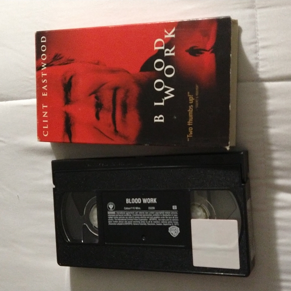 6/$15 Clint Eastwood Blood Work vhr tape - Picture 3 of 4